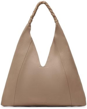 Dolce Vita Mia Leather Tote - Natural