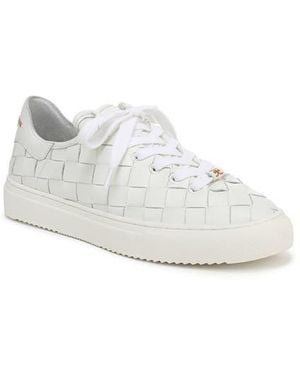 Sam Edelman Poppy Woven Sneaker - White