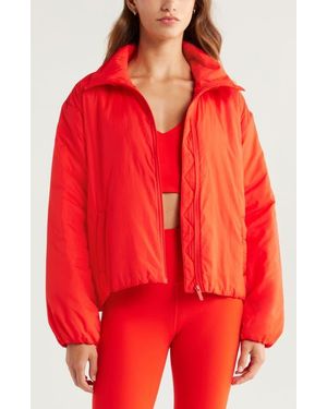 Zella Elevate Insulated Jacket - Red