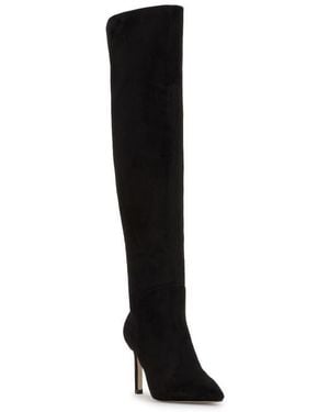 Jessica Simpson Earon Pointed Toe Over The Knee Boot - Black