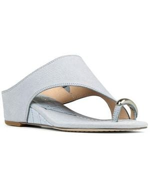 Donald J Pliner Vesna Wedge Slide Sandal - Blue