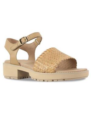 Munro Conner Ankle Strap Platform Sandal - Natural