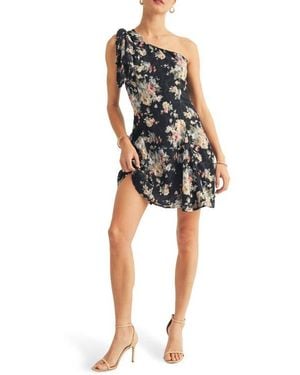 Arose Studio Sierra One-Shoulder Dress - Black