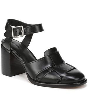 Vince Lyra Ankle Strap Sandal - Black
