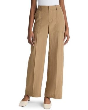Vince Utility Straight Leg Pants - Natural