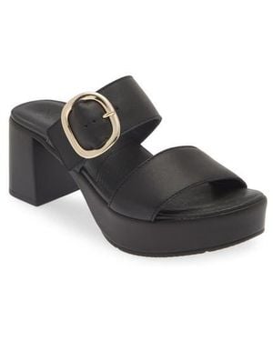 Naot Celeb Platform Slide Sandal - Black