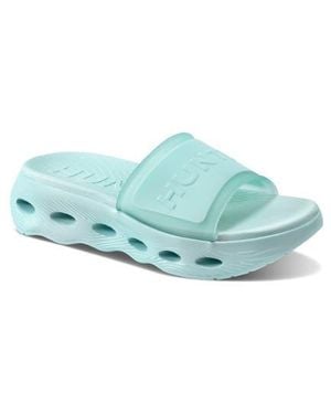 HUNTER Geneva Slide Sandal - Green