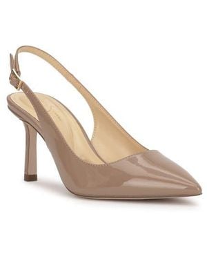 Jessica Simpson Dressi Slingback Pointed Toe Pump - Natural