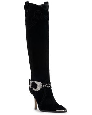 Jessica Simpson Kenzin Knee High Western Boot - Black