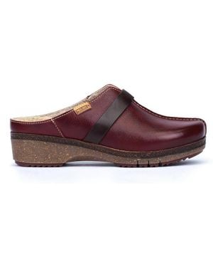 Pikolinos Granada Water Repellent Clog - Red