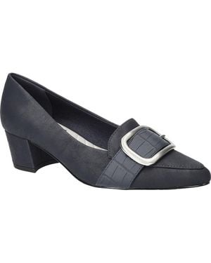 Easy Street Amber Pointed Toe Pump - Blue