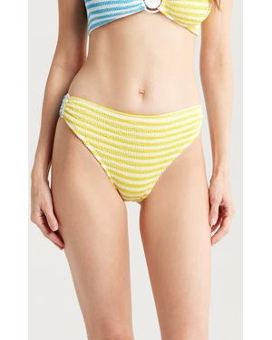 Cleonie Colorblocked Bikini Bottoms - Yellow