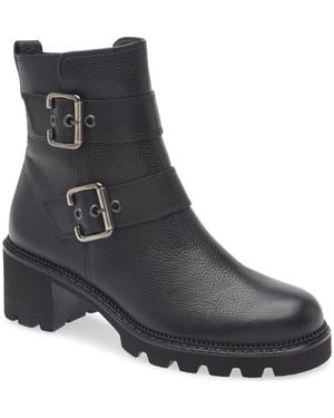 Paul Green Balboa Moto Boot - Black