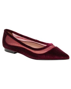 Linea Paolo Novah Pointed Toe Flat - Red