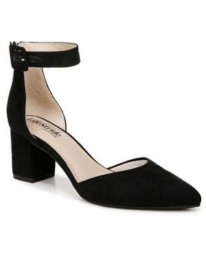 LifeStride Admire Ankle Strap Pointed Toe Pump - Black