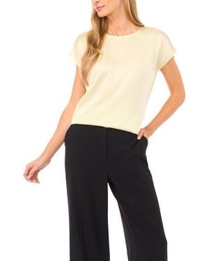 Halogen® Charmeuse Top - Blue