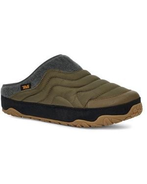 Teva Reember Terrain Quilted Mule - Green