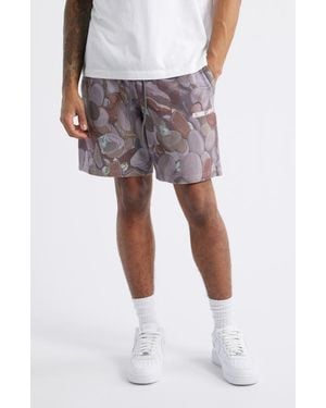 BBCICECREAM Bb Rocks Drawstring Knit Shorts - Multicolor