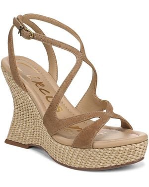 Circus by Sam Edelman Trina Platform Wedge Sandal - Metallic