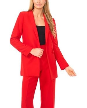 Halogen® Open Front Blazer - Red