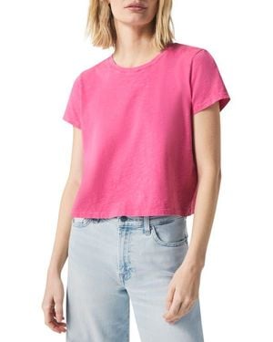 Splendid Lousia Short Sleeve T-Shirt - Pink