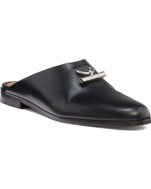 McQueen Sun Mule - Black