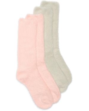 Honeydew Intimates Cloud Heaven 2-Pack Crew Socks - Natural