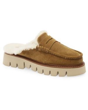 Pedro Garcia Savy Lug Sole Mule - Brown