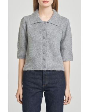 Wayf Harlow Cardigan - Gray