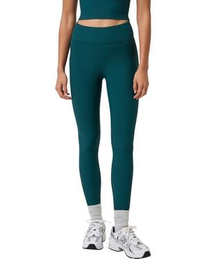 Travis Mathew Move Knit Rib Leggings - Green