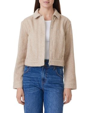 Habitual Brushed Twill Jacket - Natural