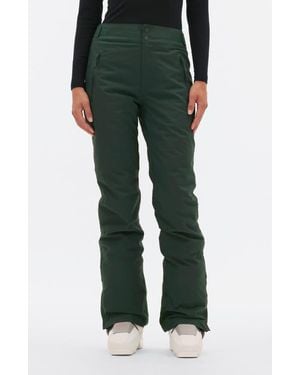 Halfdays Alessandra Insulated Water Resistant Ski Pants - Green