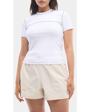 Halfdays Mollie Performance T-Shirt - White