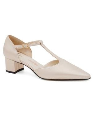 Amalfi by Rangoni Pipistrello Pointed Toe Pump - Natural