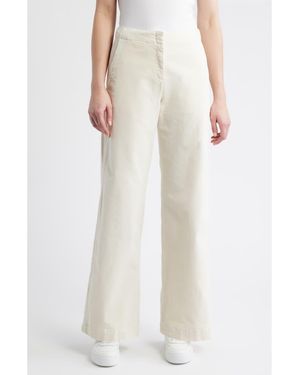 BOSS Tahilone Stretch Cotton Pants - White