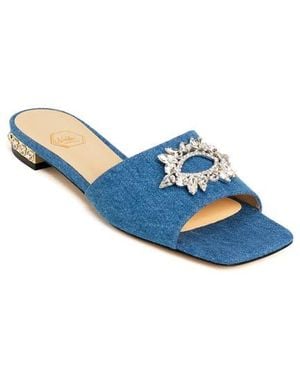 Nalebe Aurum Slide Sandal - Blue