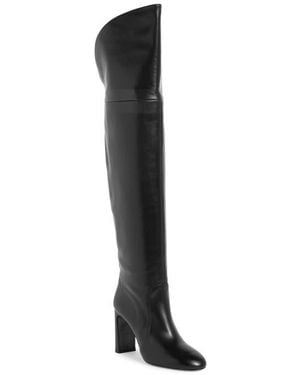 Stuart Weitzman Babette Over The Knee Tubo 85 Boot - Black