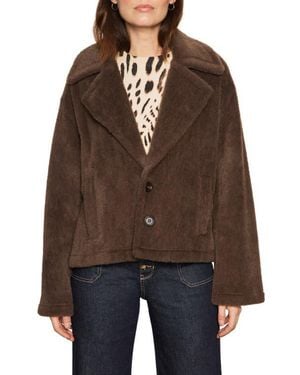 Sanctuary Colette Faux Fur Jacket - Brown