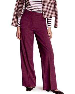 Boden Belgravia Straight Leg Pants - Red