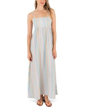 Hurley Avalon Cotton Maxi Dress - Gray