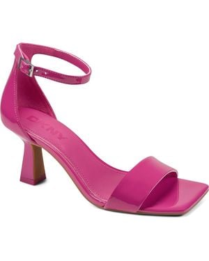 DKNY Krazz Ankle Strap Sandal - Pink
