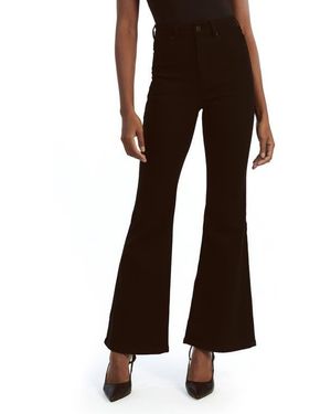 Bardot Ashlynn High Waist Bootcut Jean - Black