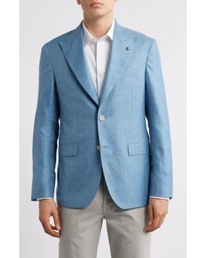 Jack Victor Marcus Peak Lapel Sport Coat - Blue