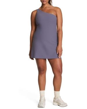 Spanx One-Shoulder Dress - Blue