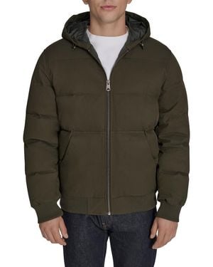 Levi's Quilted Bomber With Hood - Green