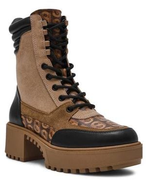 Steve Madden Lug Sole Hiking Boot - Brown