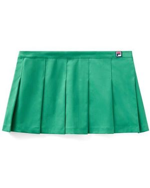 Fila X Hailey Pleated Miniskirt - Green