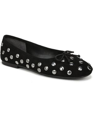 Sam Edelman Alie Stud Ballet Flat - Black
