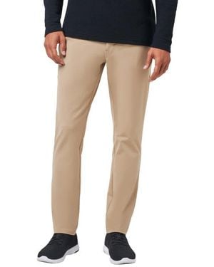 Travis Mathew Legacy Stretchknit Flat Front Chinos - Black