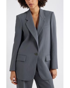 Open Edit The Curator Relaxed Blazer - Gray